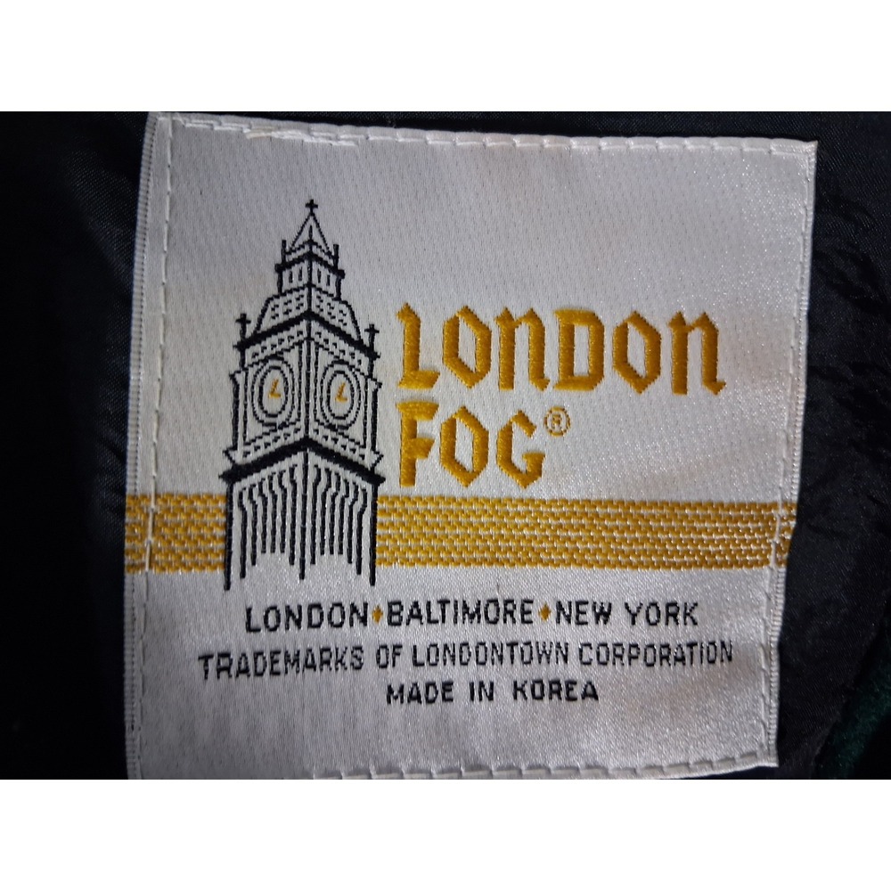 London Fog Field Jacket Men L REG Khaki Vintage Thinsulate Insulated Parka Coat - Picture 5 of 9
